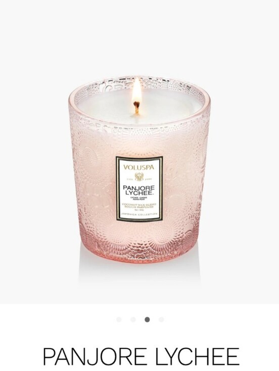 Voluspa Other - Voluspa Panjore Lychee Classic Candle 9oz